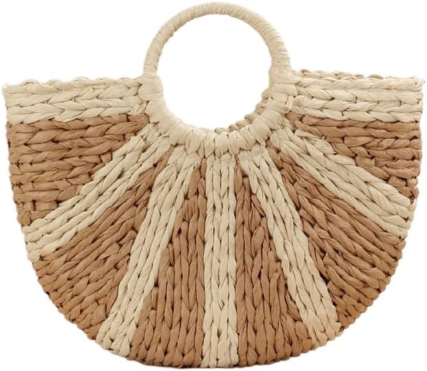 Y2K Straw Handbag
